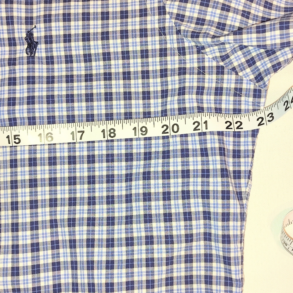 Ralph Lauren Men's Checkered Button-Down Shirt - Picture 3 of 4